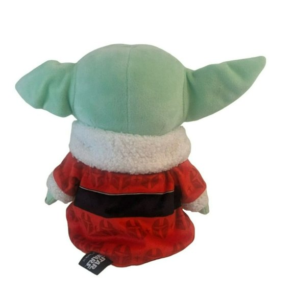 Star Wars The Mandalorian 2022 Holiday The Child 8-Inch Plush Yoda Grogu Christm - Picture 3 of 8